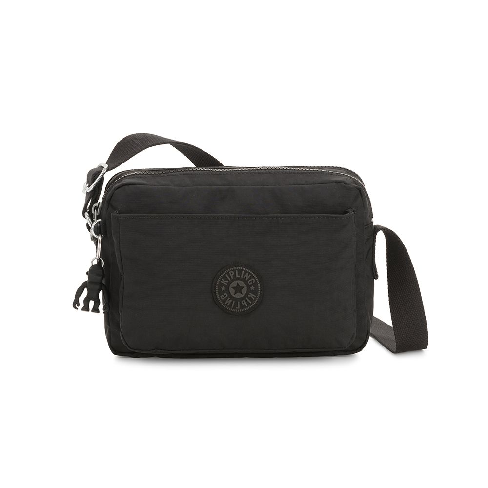 Kipling - Túi đeo chéo Abanu Mid Black Noir CR21-6P39