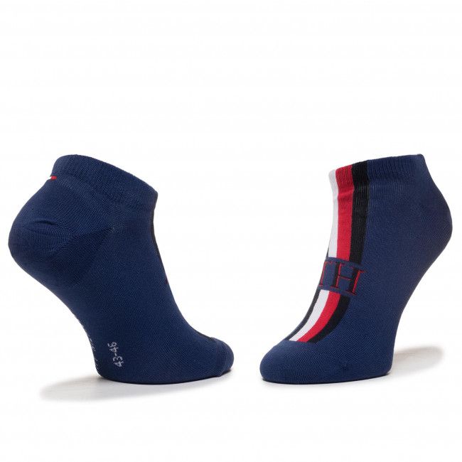 Tommy Hilfiger - Vớ ngắn nam Men Sneaker 2P Iconic Strip MP21-9500