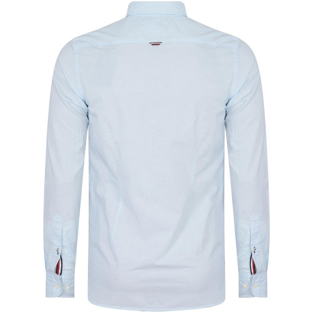 Tommy Hilfiger - Áo sơ mi tay dài nam Slim Puppytoot MW21-DP20