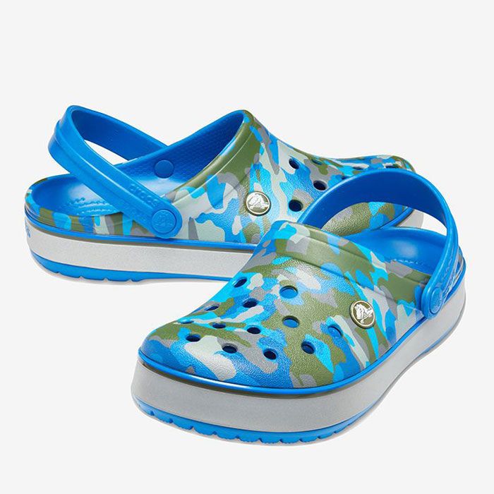 Crocs - Giày Sandal thể thao Nam/Nữ Crocband Printed Clog 2059-4JU