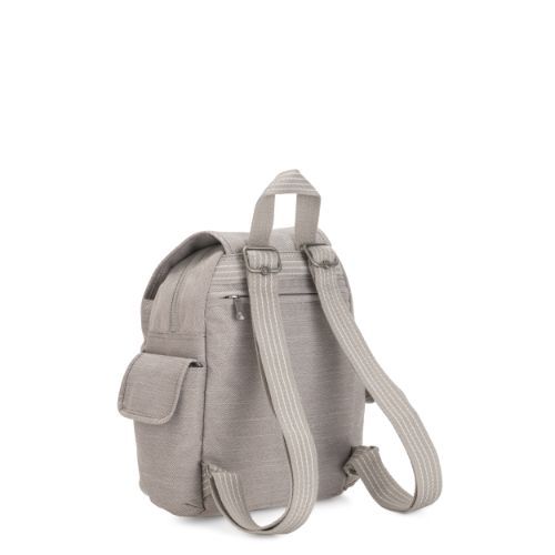 Kipling - Ba lô City Pack Mini Grey Beige Pep BA21-747O