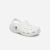 Crocs - Xăng đan nam nữ Classic Geometric White Lifestyle