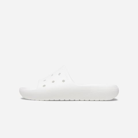 Crocs - Dép nam nữ Classic V2 White Lifestyle