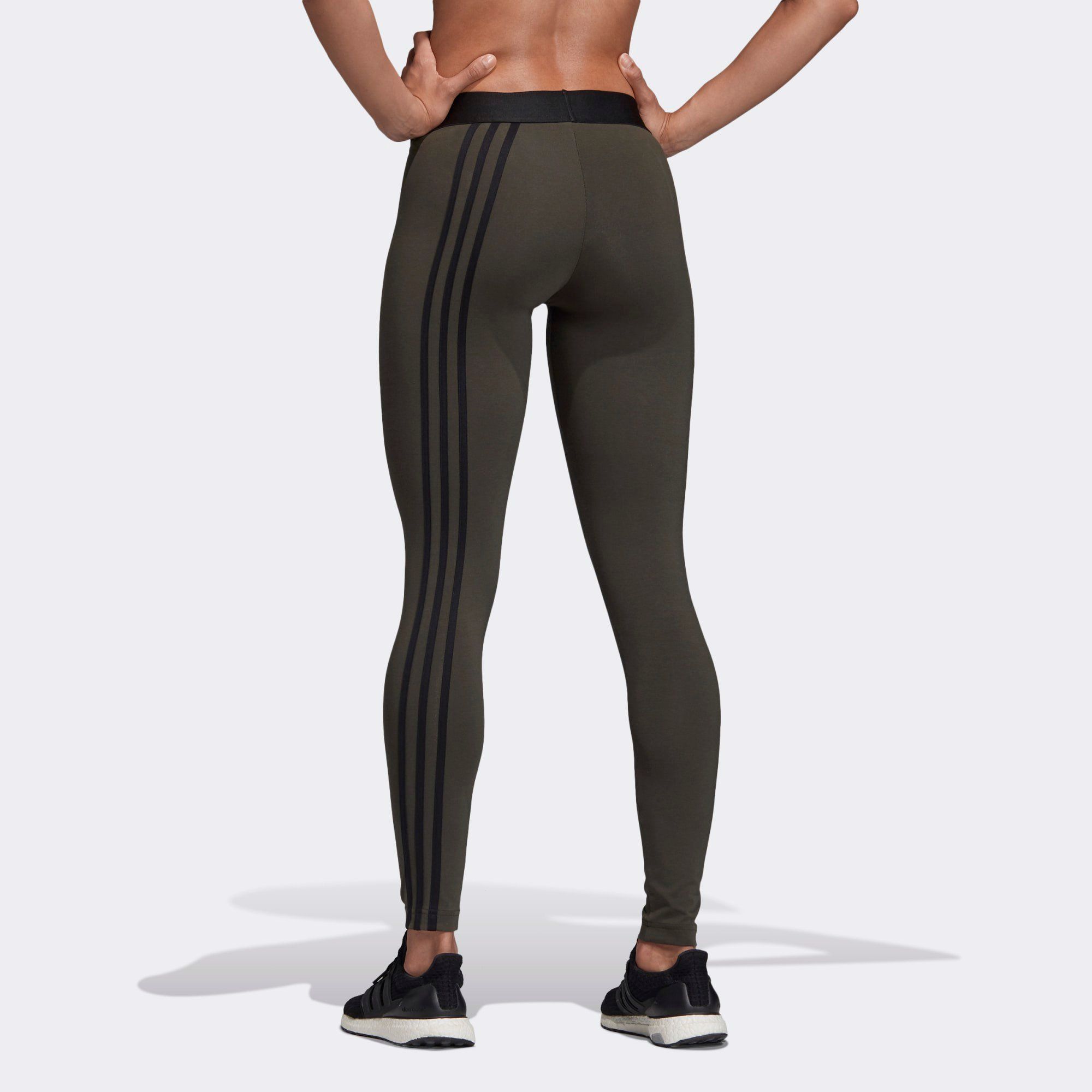 adidas - Quần dài ống bó Nữ Asym 3S Tights FW19-EB22