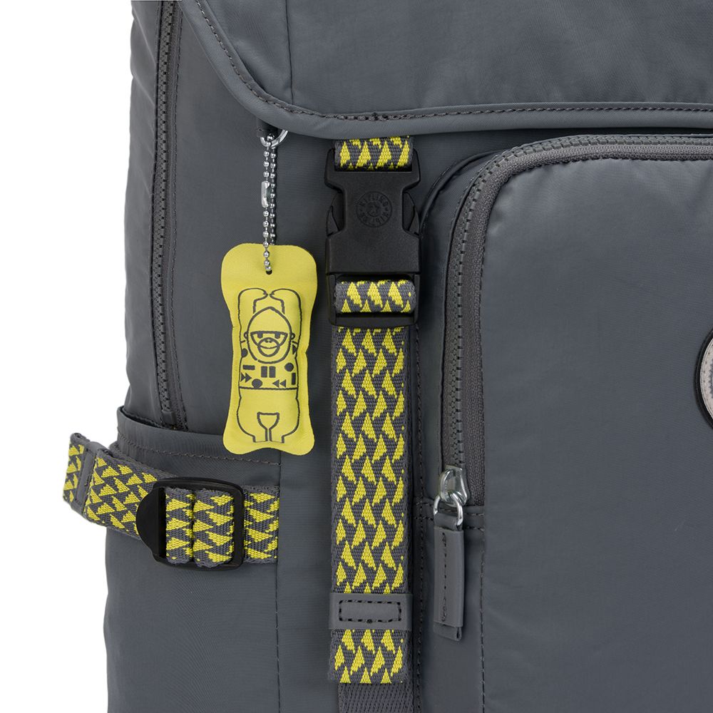 Kipling - Ba lô Yantis Dark Carbon BA21-354R