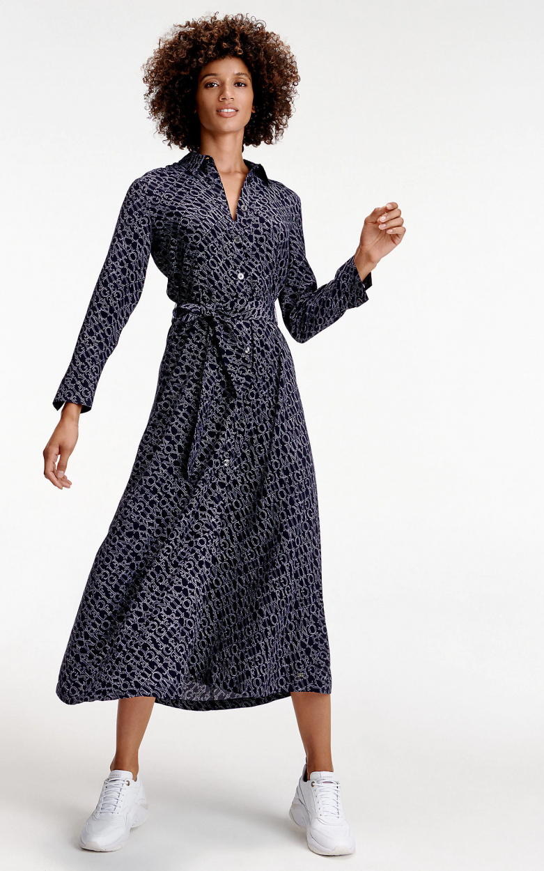 Tommy Hilfiger - Đầm nữ Kacy Maxi Shirt Dress WQ21-PF20