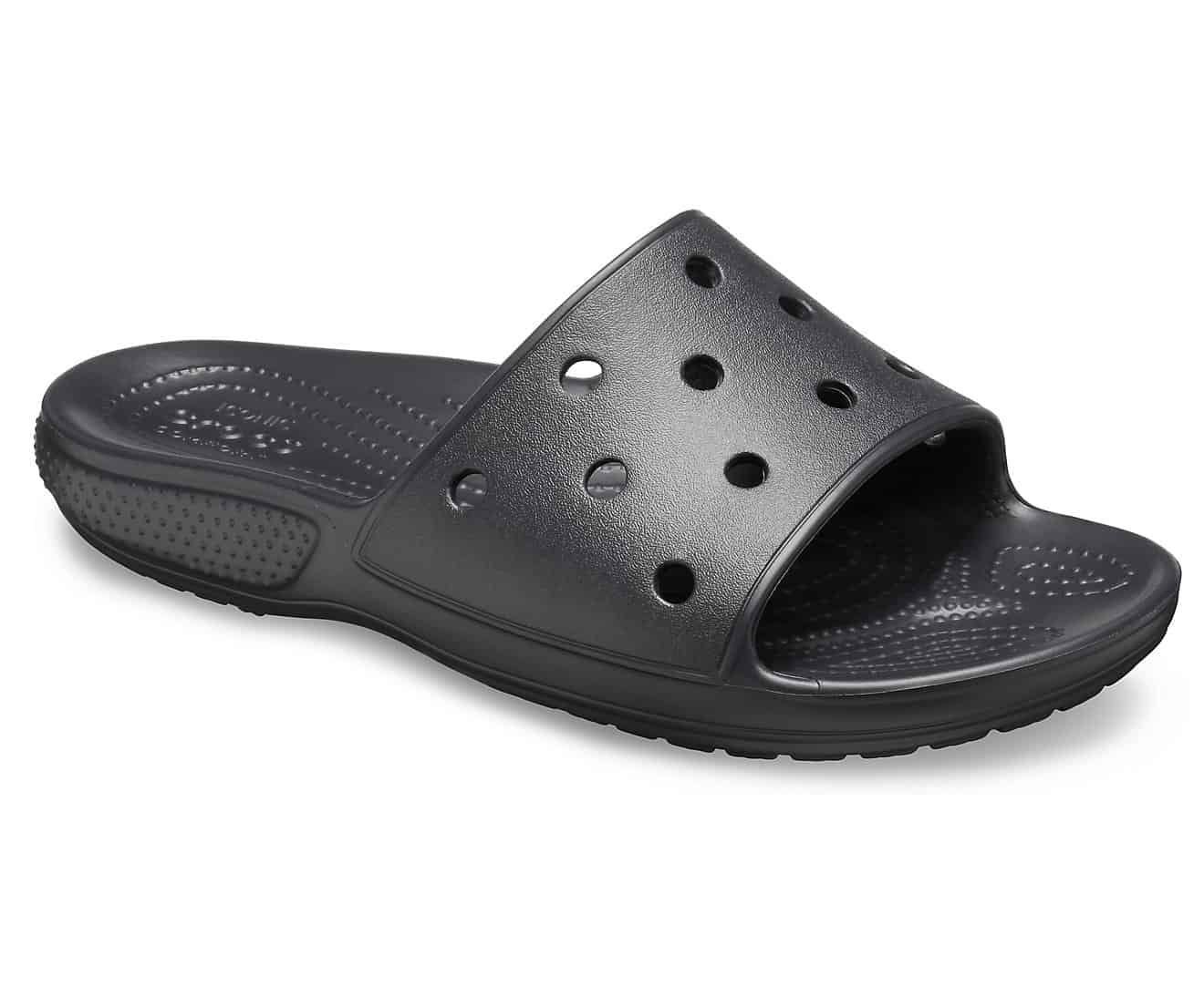 Crocs - Dép sandal nam nữ Classic Slide U Black Classic SS20-2061