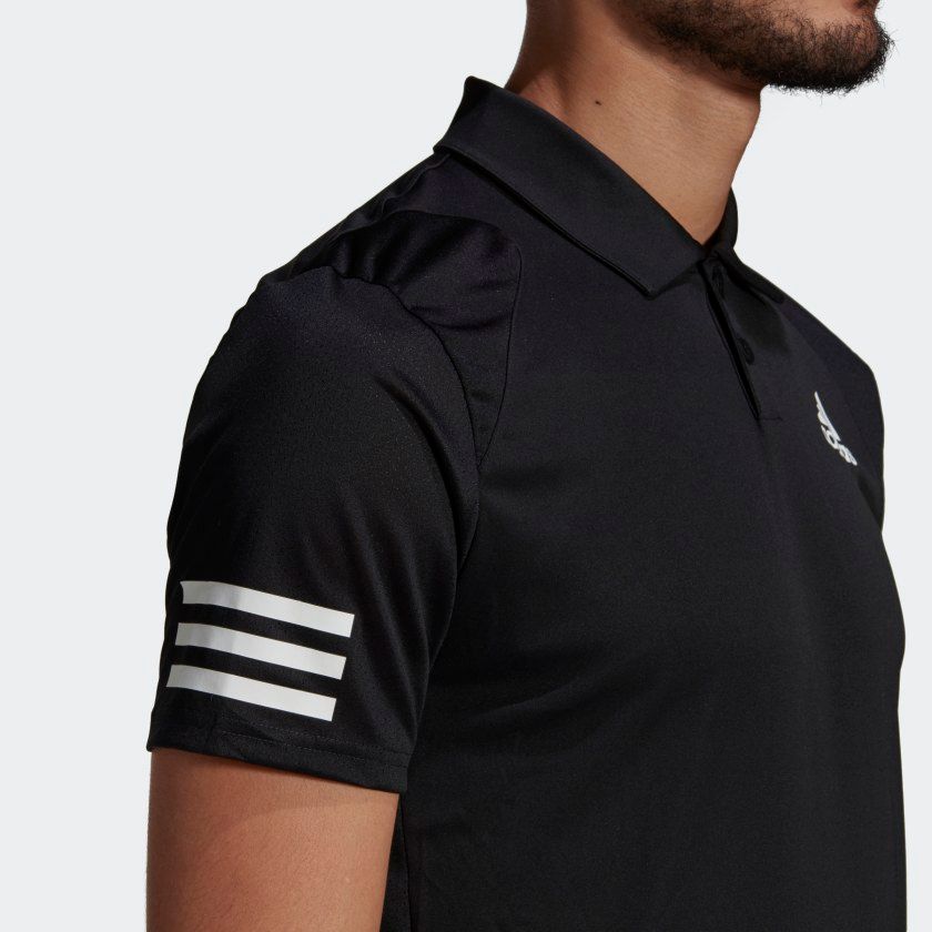 adidas - Áo thun có cổ Nam Club 3 Stripes Polo Shirt Tennis SS21-GL21