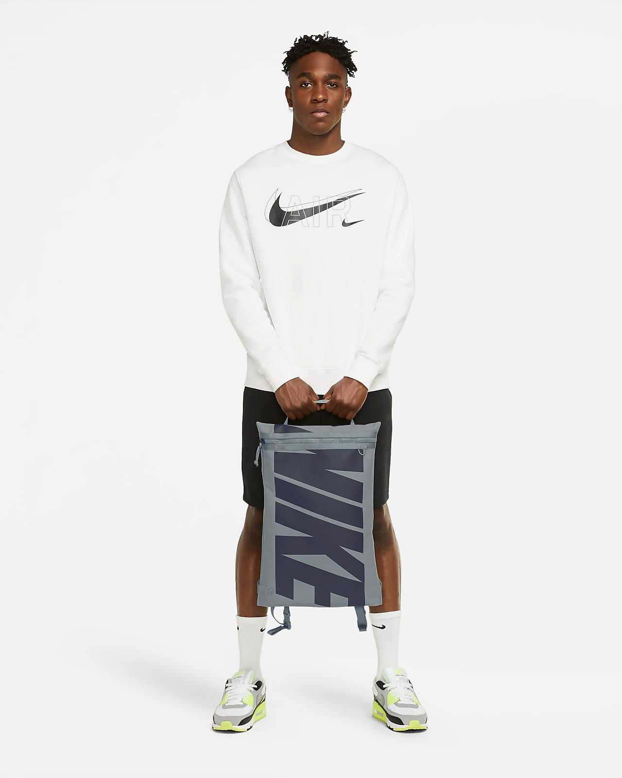 Nike - Túi thể thao nam Utility Gymsack - Graphic Holiday EQ21-CZ20