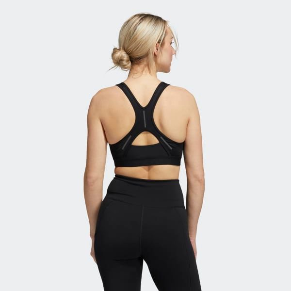 adidas - Áo ngực hỗ trợ vừa Nữ Reflective Workout Bra - Medium Support FW21-GR50