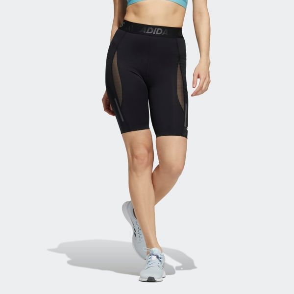 adidas - Quần short ống bó Nữ Heat.Dry Short Tights FW21-GR41