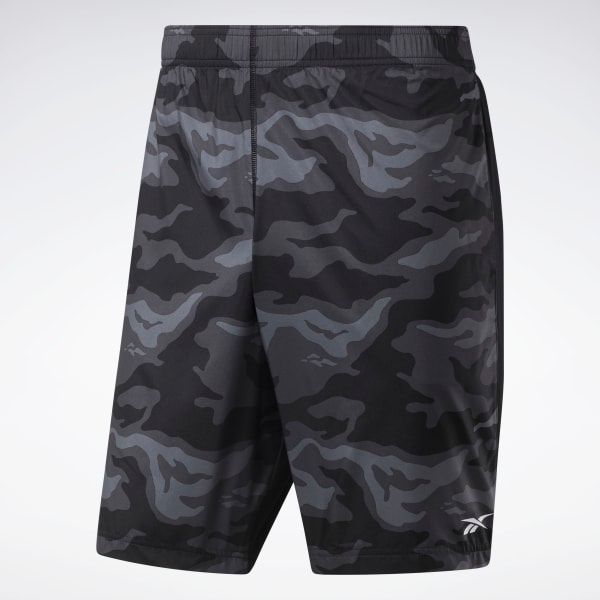 Reebok - Quần ngắn Nam Workout PRINTED Fitness Shorts Men Training WO-9085