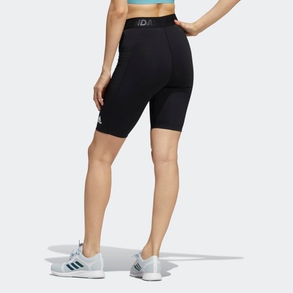 adidas - Quần short ống bó Nữ Heat.Dry Short Tights FW21-GR41