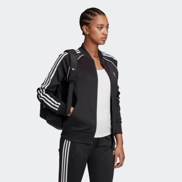 adidas - Áo khoác Nữ SST Primeblue Track Top Originals SS21-GD74