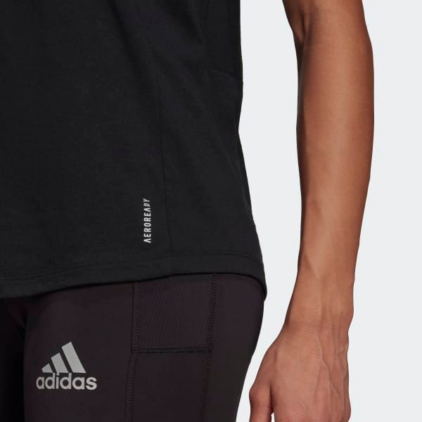 adidas - Áo thun - áo phông tay ngắn Nữ Space Tee T-Shirt Running SS21-GP28