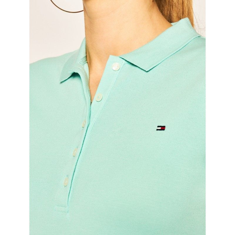 Tommy Hilfiger - Áo polo tay ngắn nữ Short Sleeve Slim Po WP21-HL20