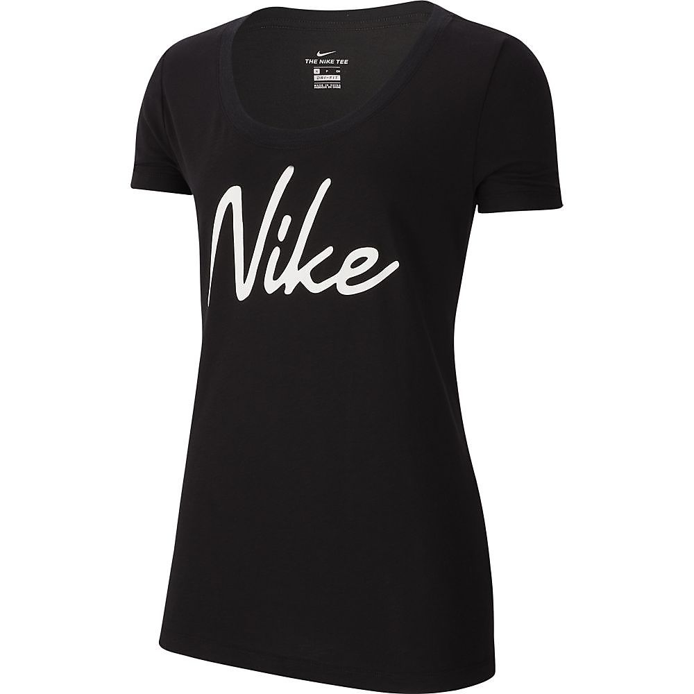 Nike - Áo tay ngắn thể thao nữ As Women Tee Scoop Logo Xd AP-CQ10