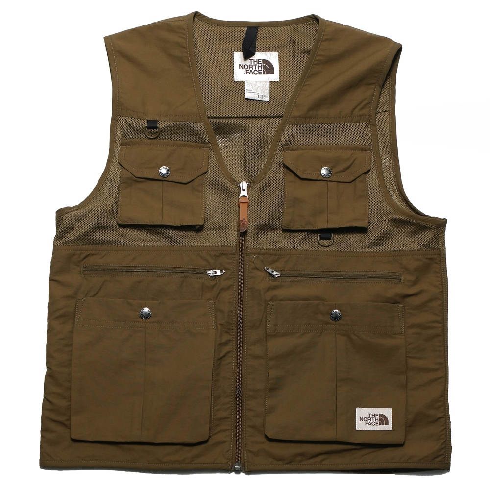 The North Face - Áo ba lỗ Nam Utility Vest Brown NF21-55A4