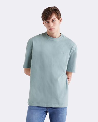 Calvin Klein - Áo tay ngắn nam Calvin Logo Crew Neck Tee