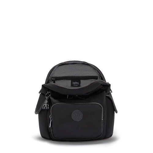 Kipling - Ba lô City Pack Mini Rich Black BA21-653F