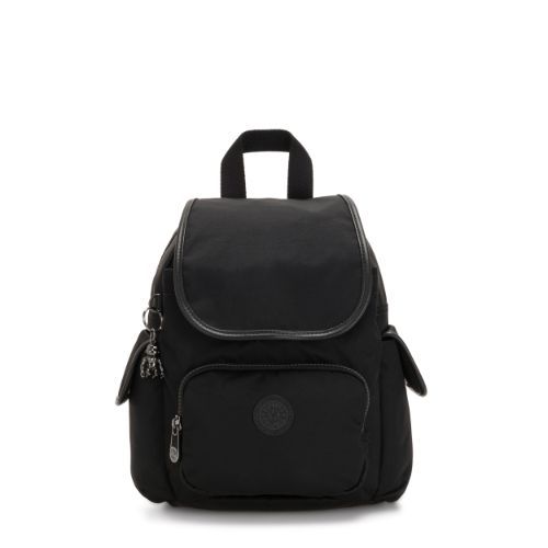 Kipling - Ba lô City Pack Mini Rich Black BA21-653F