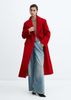 Mango - Áo khoác nữ Long Alpaca Wool Coat