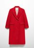 Mango - Áo khoác nữ Long Alpaca Wool Coat