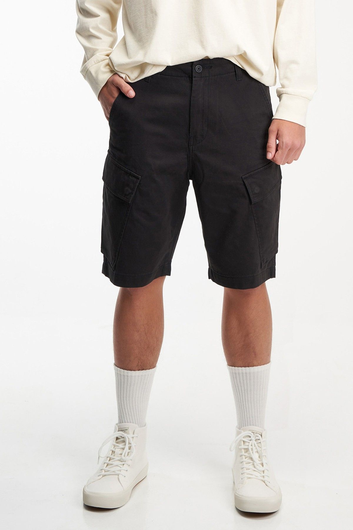 Levi's - Quần khaki ngắn nam Loose Men Cargo Short LO21-0002