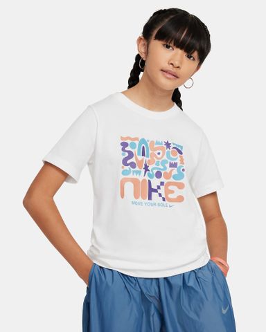 Nike - Áo tay ngắn thể thao Trẻ Em Nike Sportswear Older Kids' T-Shirt