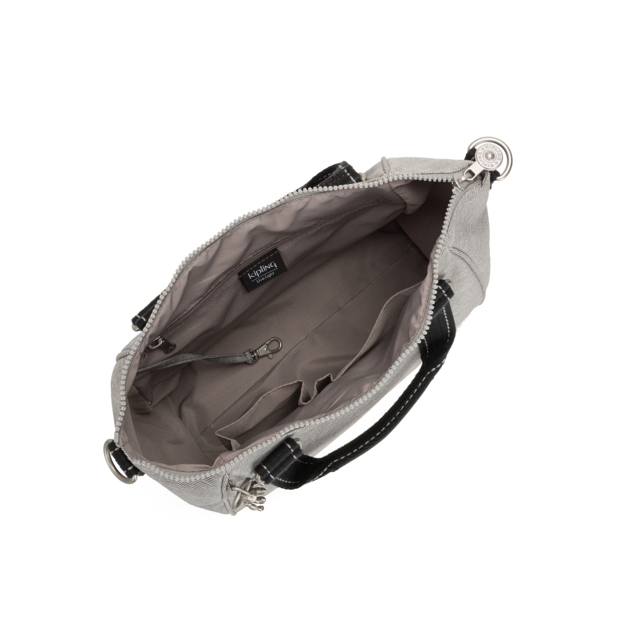 Kipling - Túi đeo vai Amiel Chalk Grey SH21-662M