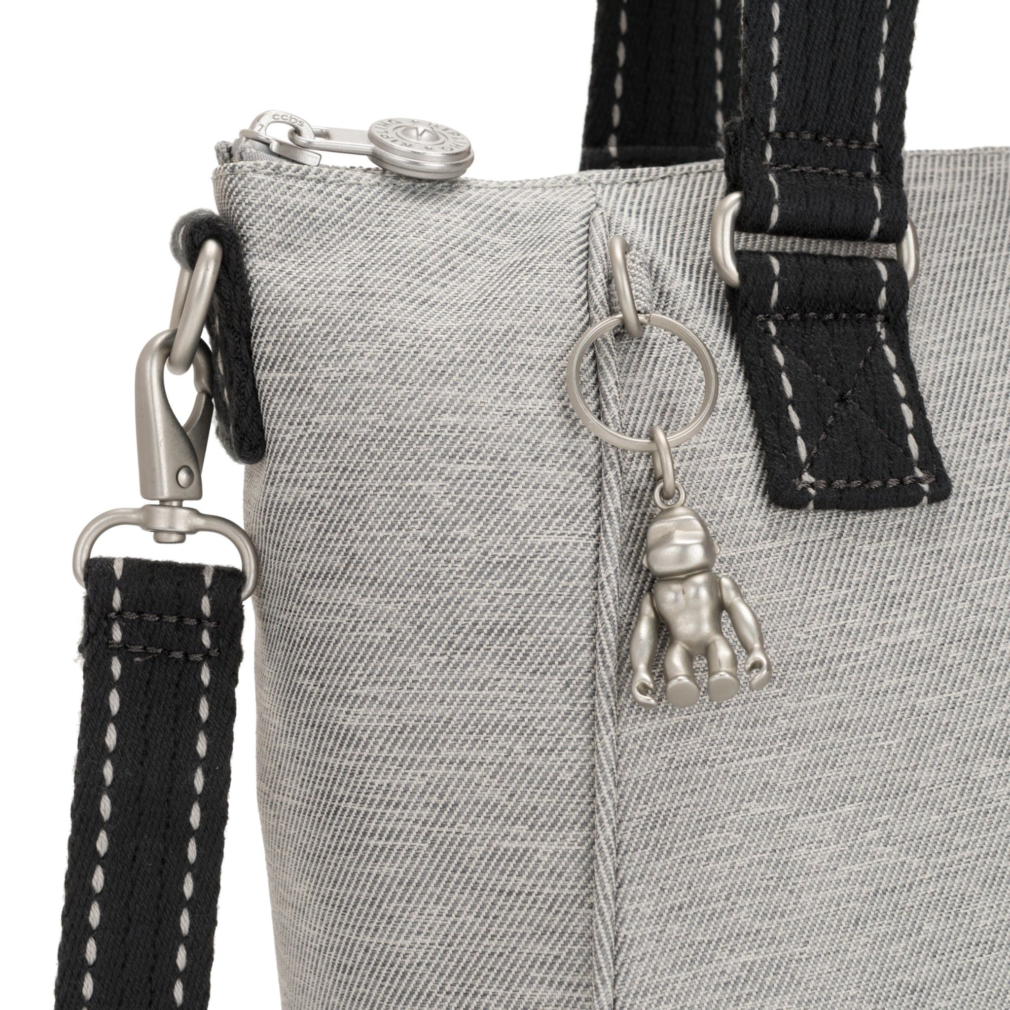 Kipling - Túi đeo vai Amiel Chalk Grey SH21-662M