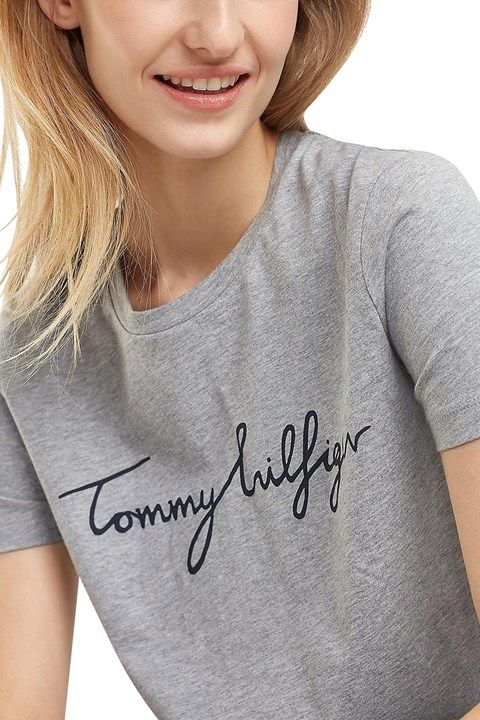Tommy Hilfiger - Áo thun tay ngắn nữ Heritage Crew Neck AP21-4242