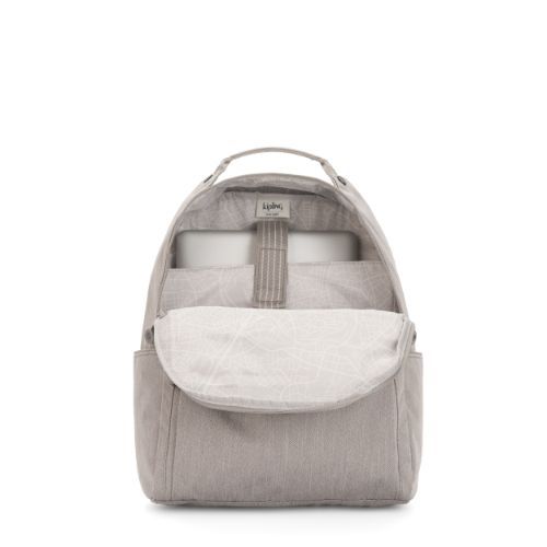 Kipling - Ba lô Micah Grey Beige Pep BA21-047O