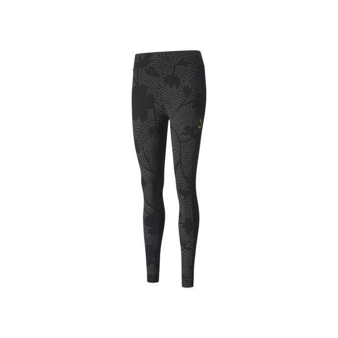 Puma - Quần dài ống bó nữ Classics Aop Mr Legging Black Lifestyle FW20-5977