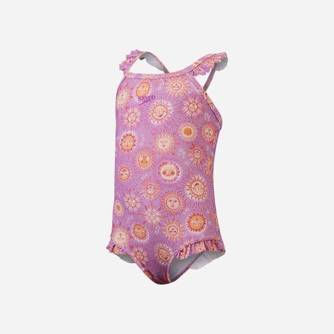 Speedo - Đồ bơi bé gái Toddler Girls Digital Allover Thinstrap Swimsuit