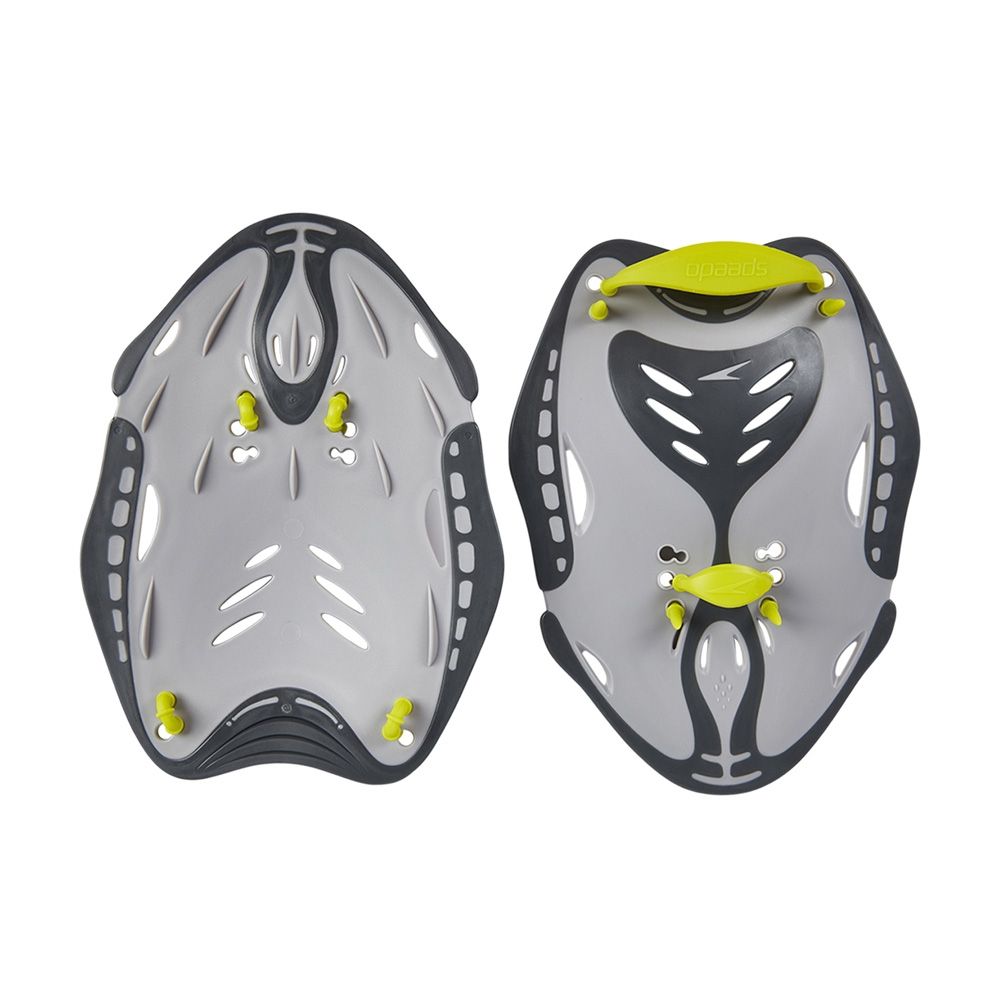 Speedo - Chân vịt bơi SPEEDO POWER PADDLE AU GREY/GREEN