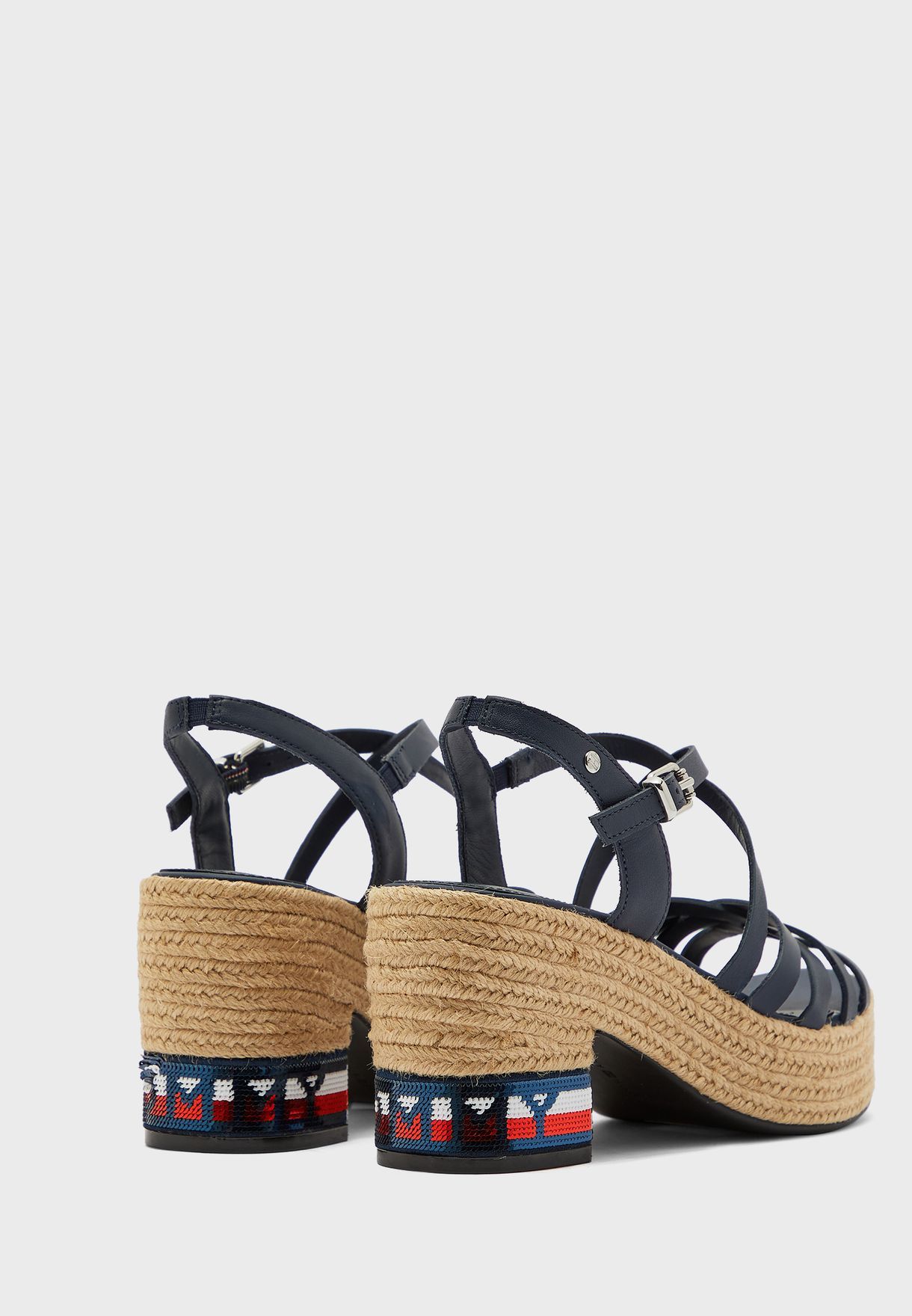 Tommy Hilfiger - Giày đế cao Nữ Tommy Sequins Mid FW21-5P20