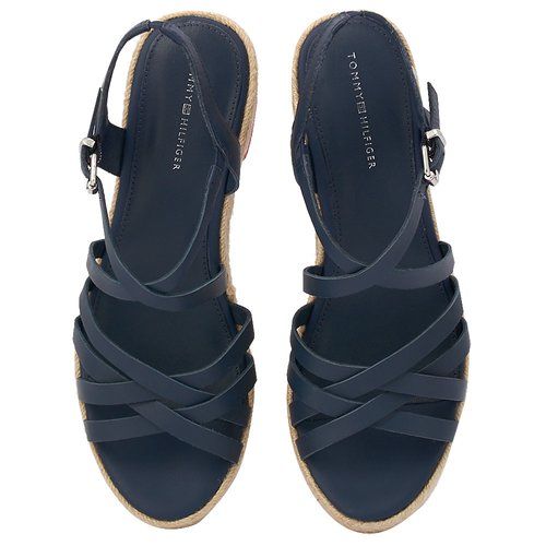 Tommy Hilfiger - Giày đế cao Nữ Tommy Sequins Mid FW21-5P20