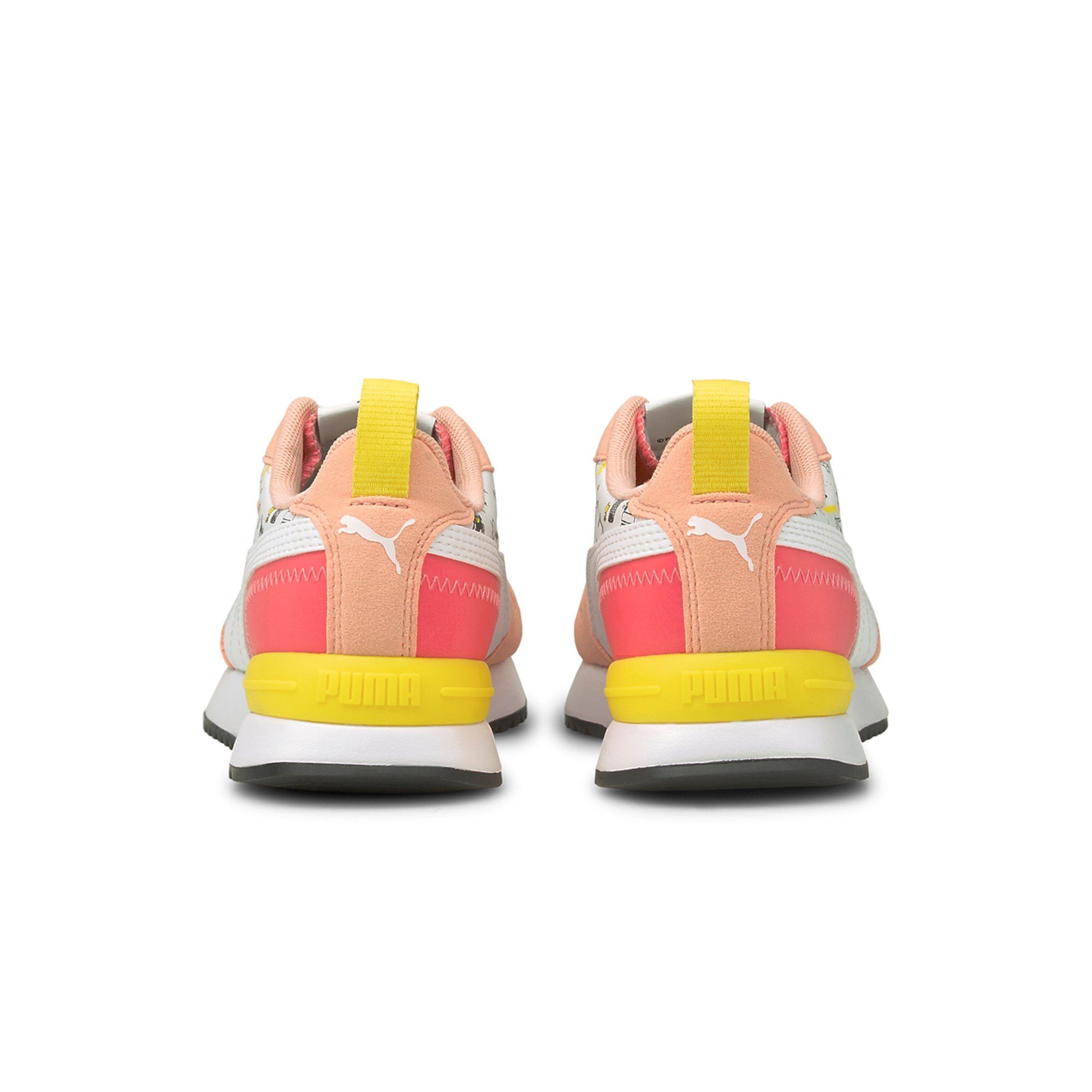 Puma - Giày thể thao thời trang trẻ em Peanuts R78 Apricot Blush Lifestyle SS21-3757
