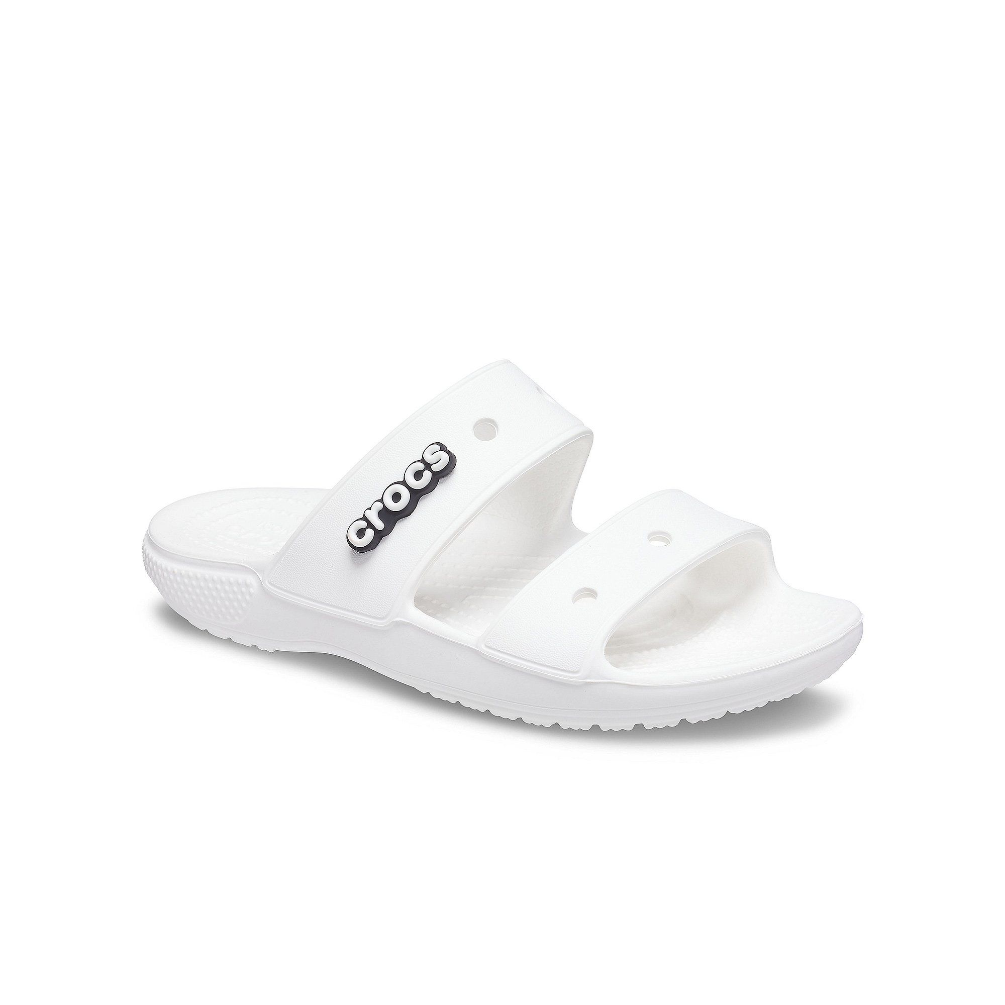 Crocs - Giày thời trang nam nữ Classic Sandal White Lifestyle SS21-2067