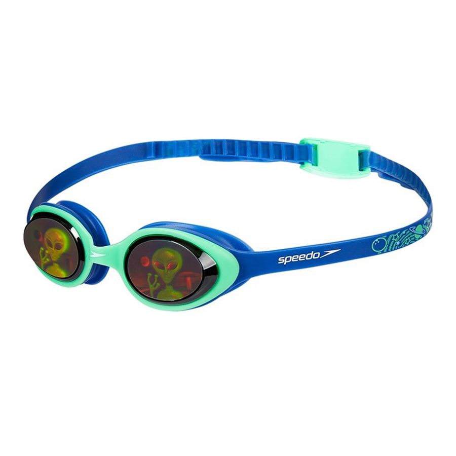 Speedo - Kính bơi trẻ em Illusion 3D Printed Blue/Green