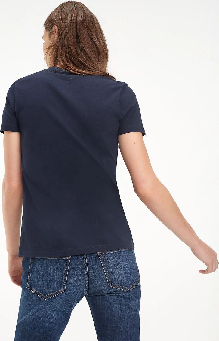 Tommy Hilfiger - Áo thun tay ngắn nữ Heritage Crew Neck Graphic Tee WQ21-5822