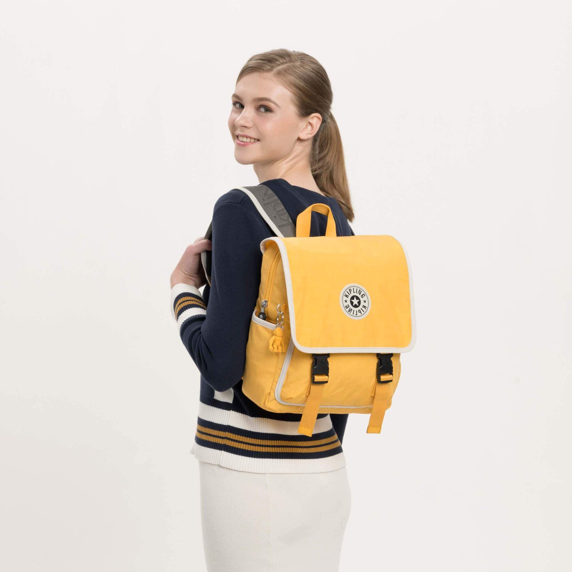 Kipling - Ba lô Leonie S Vivid Yellow BA21-0V15