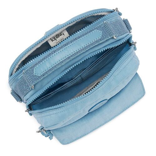 Kipling - Túi đeo vai Candy Blue Mist SH21-2M81