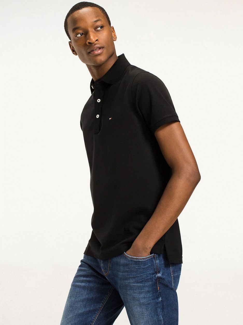 Tommy Hilfiger - Áo polo tay ngắn nam Core Tommy Slim Polo AP21-1345
