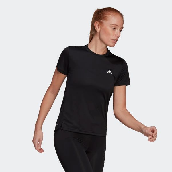 adidas - Áo thun tay ngắn Nữ 3S T T-Shirt SS21-GL88