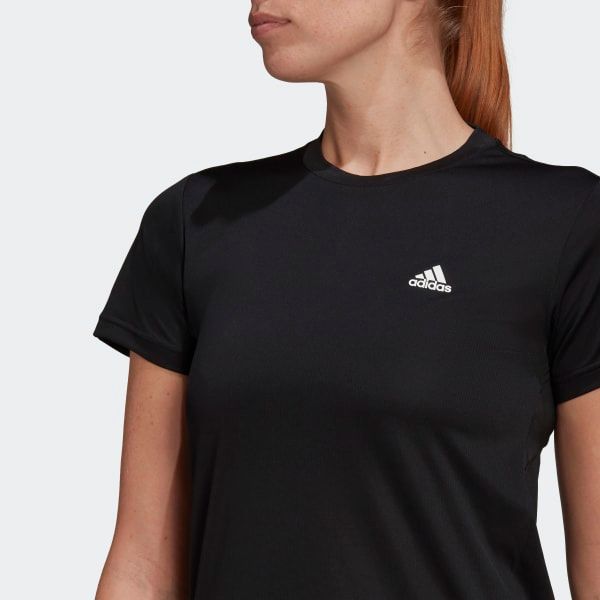 adidas - Áo thun tay ngắn Nữ 3S T T-Shirt SS21-GL88