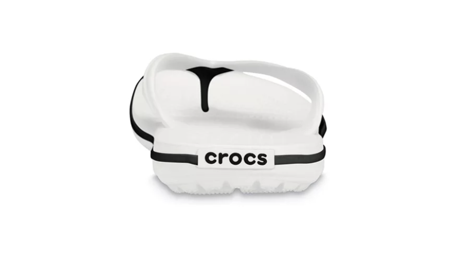 Crocs - Dép nam nữ Crocs Crocband Flip Unisex White Unisex SP20-1103