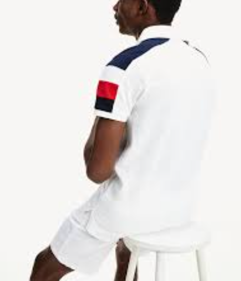 Tommy Hilfiger - Áo polo tay ngắn nam Sleeve Color Bloc MW21-YB20