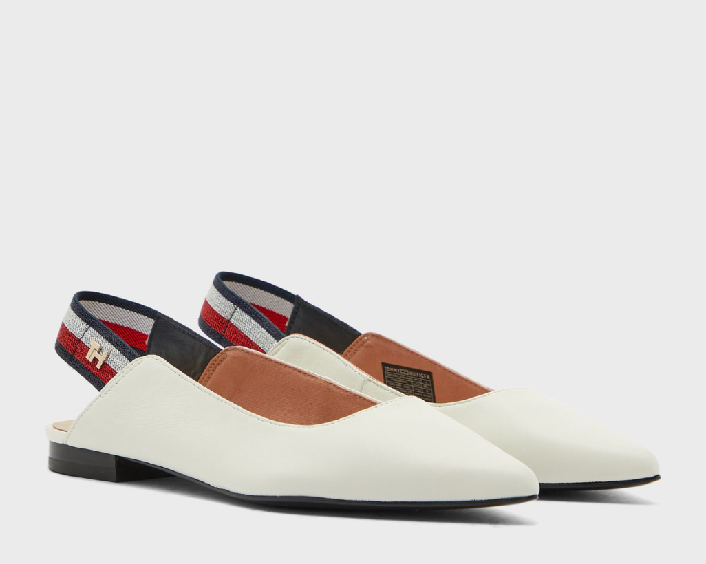 Tommy Hilfiger - Giày nữ Tommy Strap Flat Bal FW21-FF20